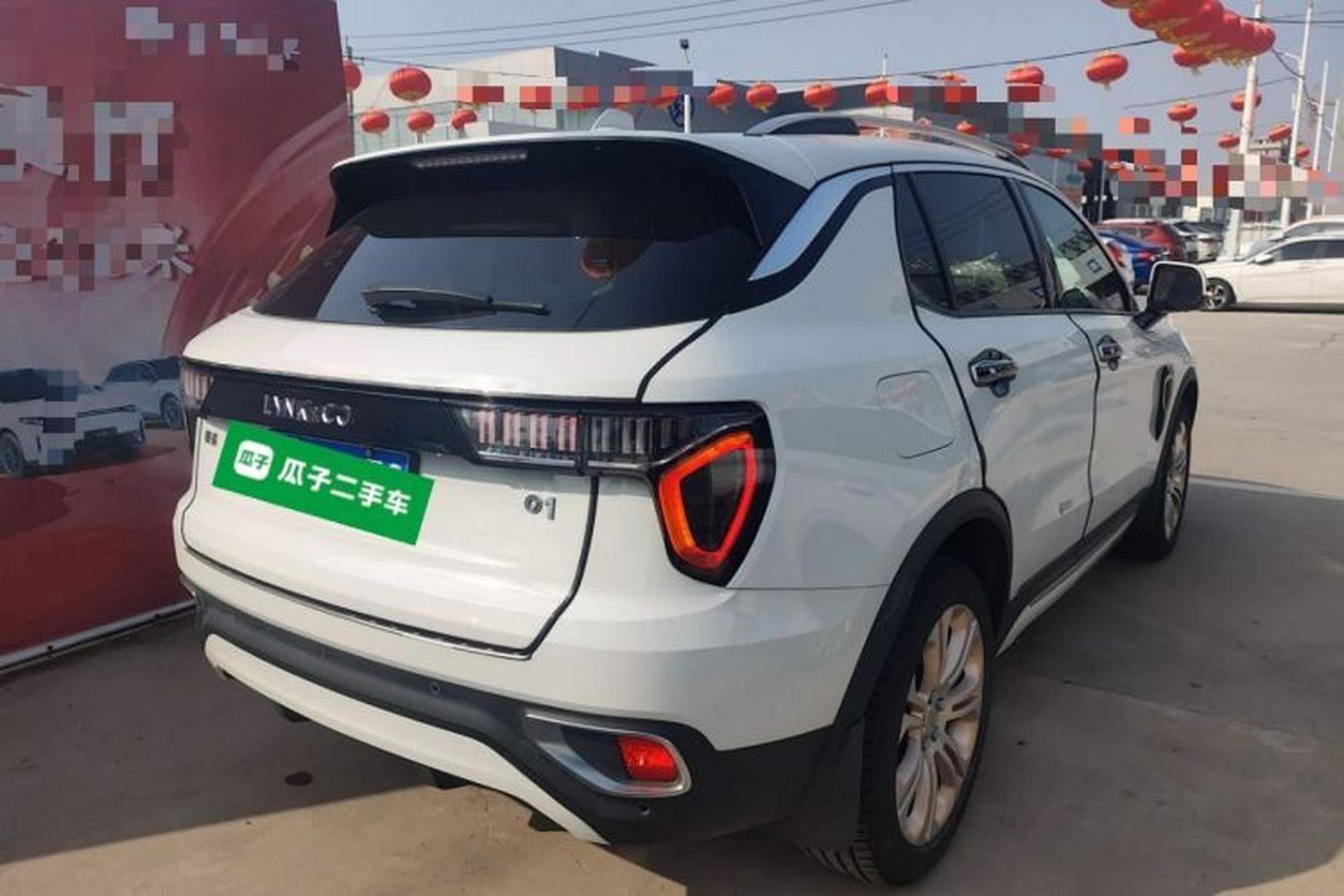 Used Lynk & Co 01 2017 2.0T Two-Wheel Drive Pro Edition Rear Right 45 Deg