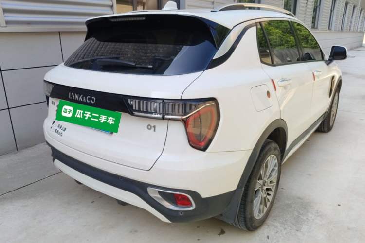 Used Lynk & Co 01 2017 2.0T Two-Wheel-Drive Version Rear Right 45 Deg