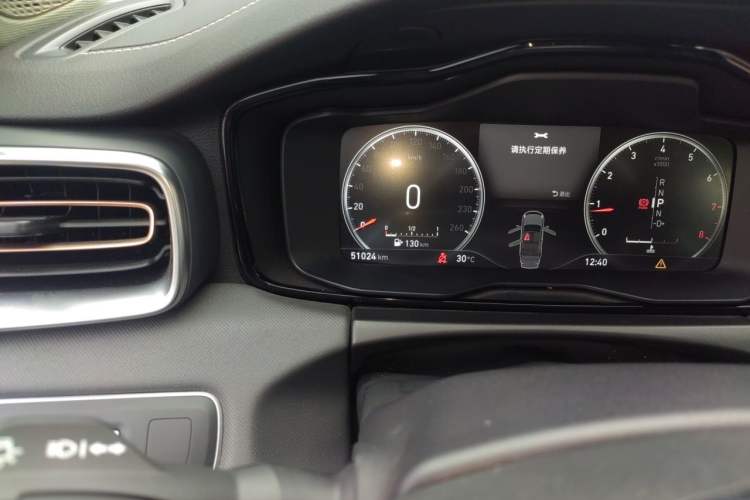 Used Lynk & Co 01 2018 2.0T Two-Wheel-Drive + Version Odometer Close Up