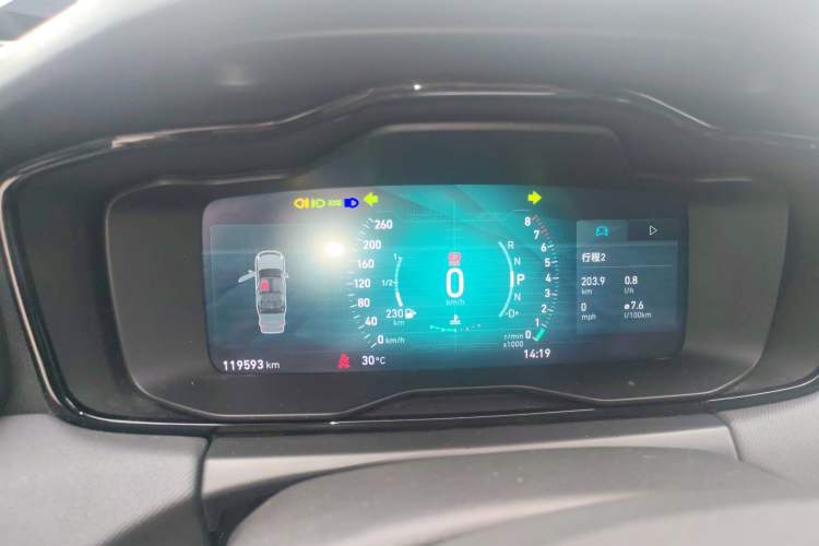 Used Lynk & Co 01 2018 2.0T Two-Wheel-Drive + Version Instrument Cluster