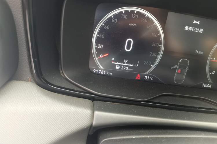 Used Lynk & Co 01 2018 2.0T Two-Wheel-Drive + Version Odometer Close Up