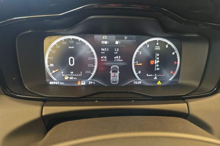 Used Lynk & Co 01 2019 2.0T Four-Wheel Drive Genie Pro Version China VI Standard Instrument Cluster