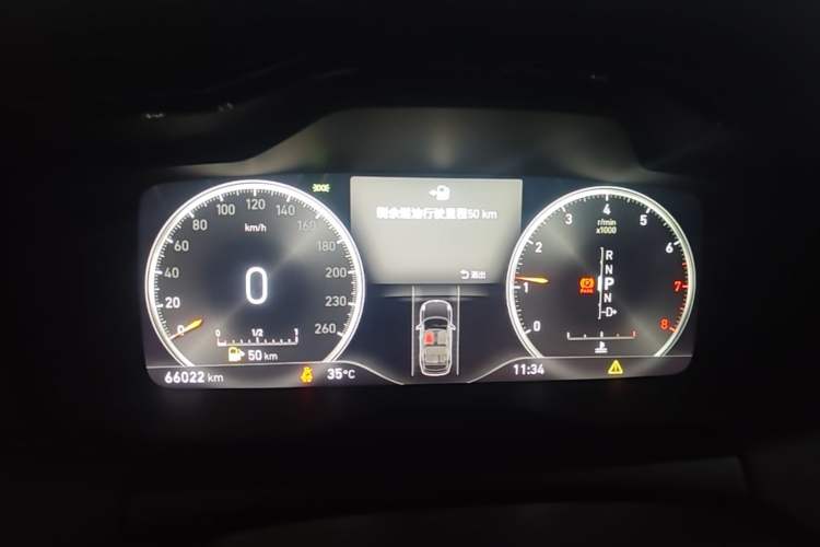 Used Lynk & Co 01 2019 2.0T Two-Wheel-Drive Pro Version China VI Standard Instrument Cluster