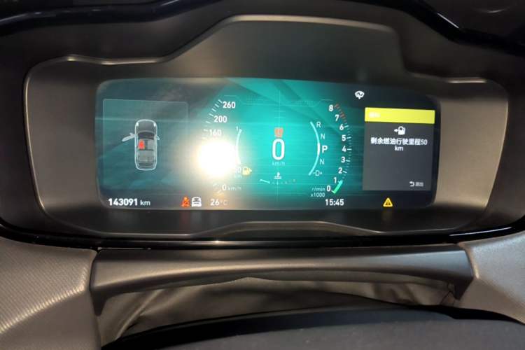 Used Lynk & Co 01 2019 2.0T Four-Wheel Drive Genie Pro Version China V Emission Standard Instrument Cluster