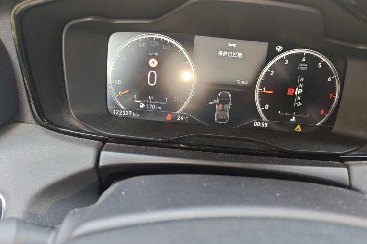 Used Lynk & Co 01 2019 2.0T Two-Wheel-Drive Pro Version China VI Standard Odometer Close Up