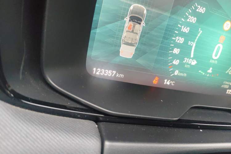 Used Lynk & Co 01 2019 2.0T Two-Wheel-Drive Pro Version China VI Standard Odometer Close Up