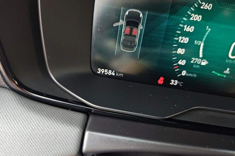Used Lynk & Co 01 2019 2.0T Two-Wheel-Drive Pro Version China VI Standard Odometer Close Up