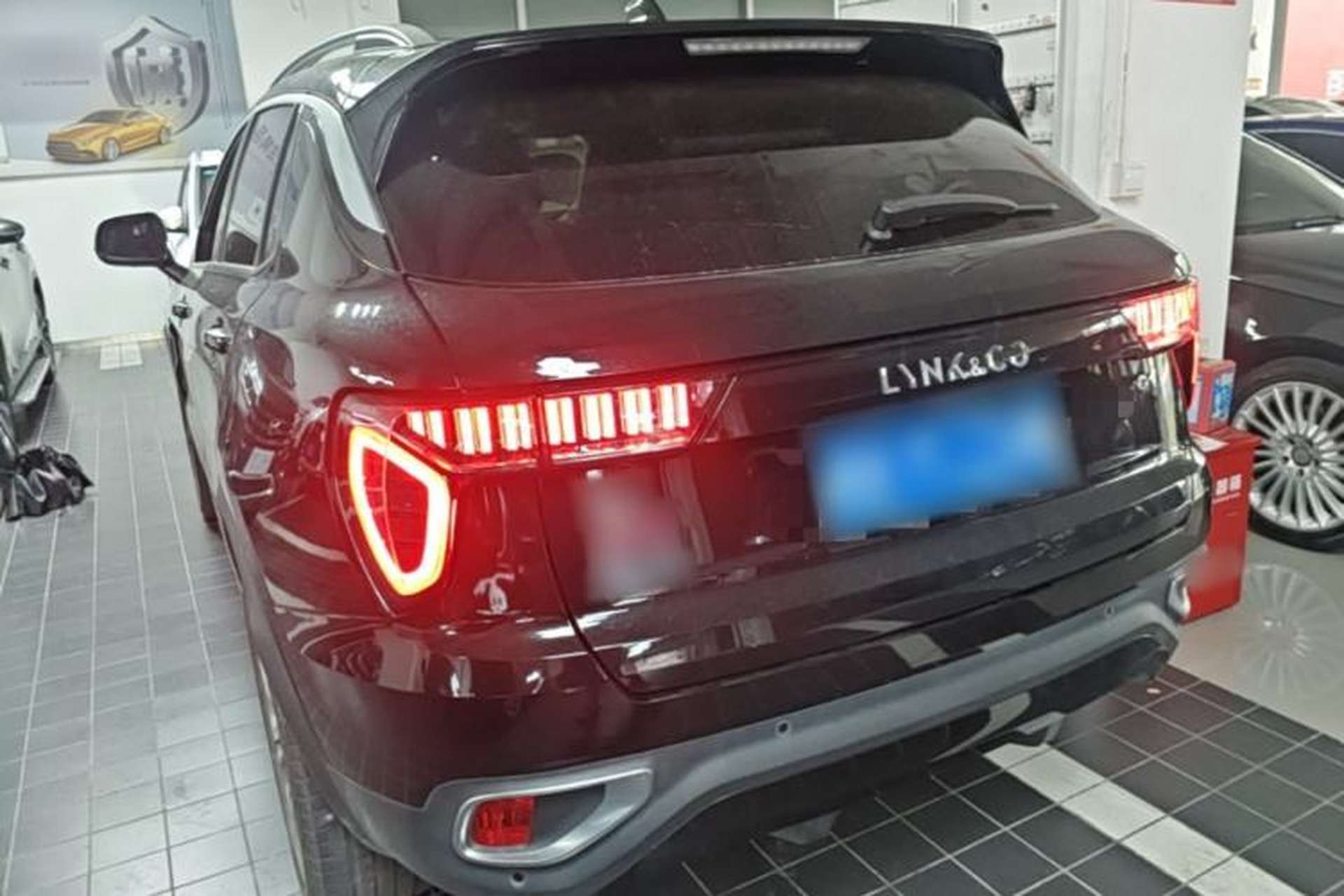 Used Lynk & Co 01 2019 2.0T Two-Wheel-Drive Pro Version China VI Standard Rear Left 45 Deg