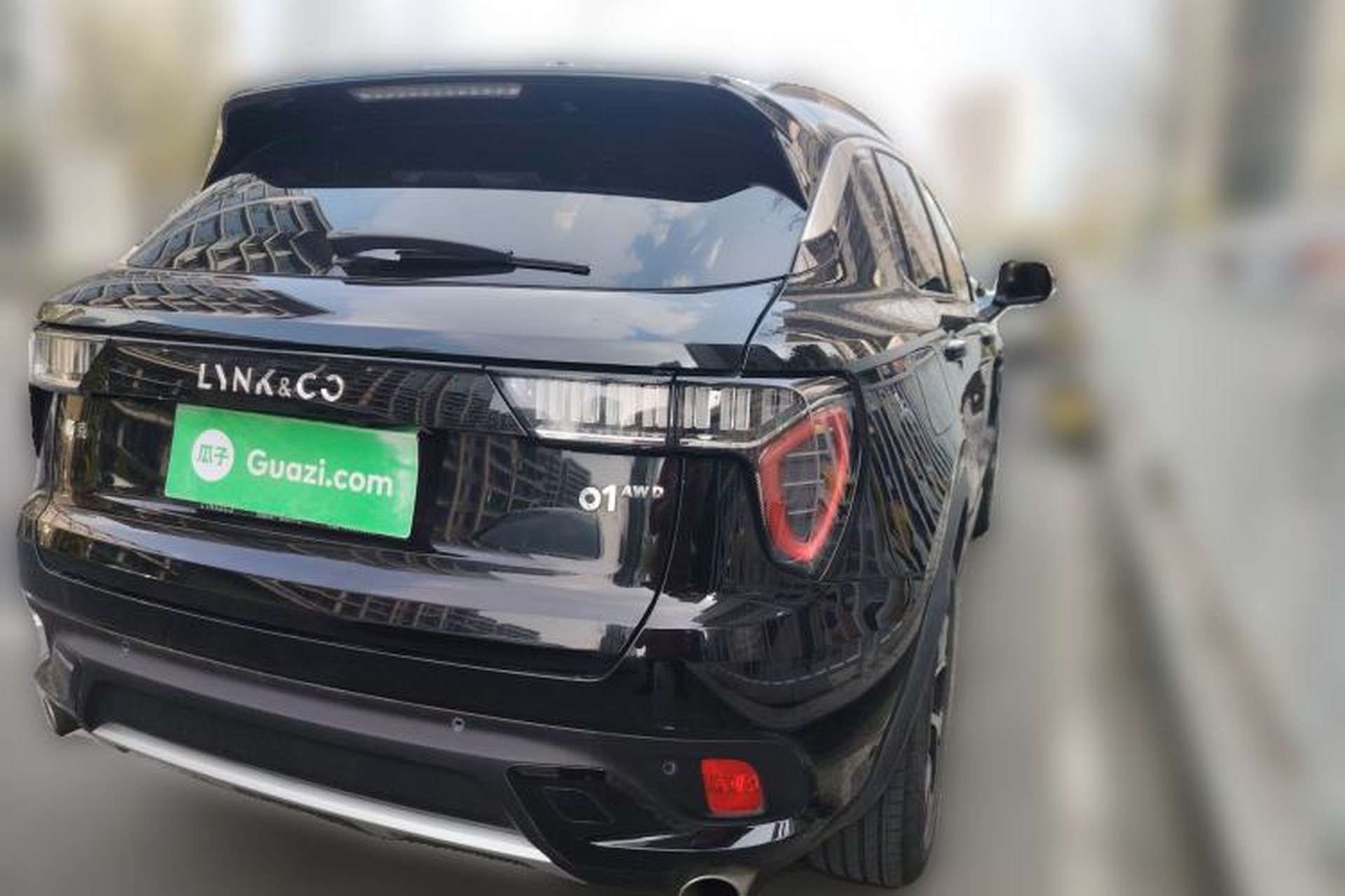 Used Lynk & Co 01 2019 2.0T Four-Wheel Drive Genie Pro Version China V Emission Standard Rear Right 45 Deg