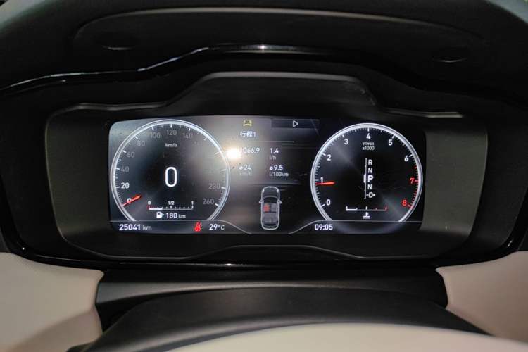 Used Lynk & Co 01 2019 2.0T Two-Wheel Drive Zhaopu Version China VI Standard Instrument Cluster