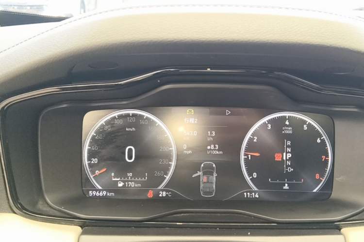 Used Lynk & Co 01 2019 2.0T Two-Wheel Drive Zhaopu Version China VI Standard Instrument Cluster
