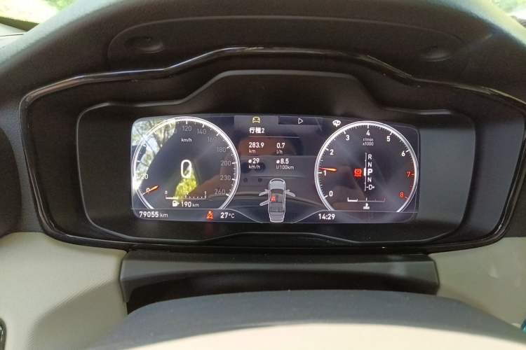 Used Lynk & Co 01 2019 2.0T Two-Wheel Drive Zhaopu Version China V Standard Instrument Cluster