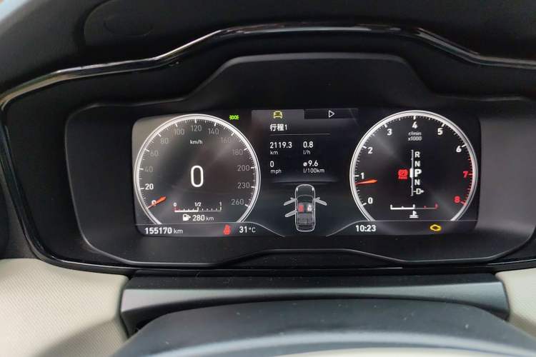 Used Lynk & Co 01 2019 2.0T Two-Wheel Drive Zhaopu Version China V Standard Instrument Cluster