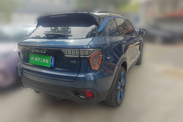 Used Lynk & Co 01 2019 2.0T Two-Wheel Drive Zhaopu Version China VI Standard Rear Right 45 Deg