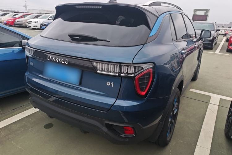Used Lynk & Co 01 2019 2.0T Two-Wheel Drive Zhaopu Version China VI Standard Rear Right 45 Deg