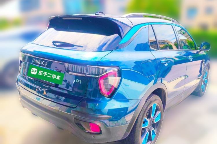 Used Lynk & Co 01 2019 2.0T Two-Wheel Drive Zhaopu Version China VI Standard Rear Right 45 Deg