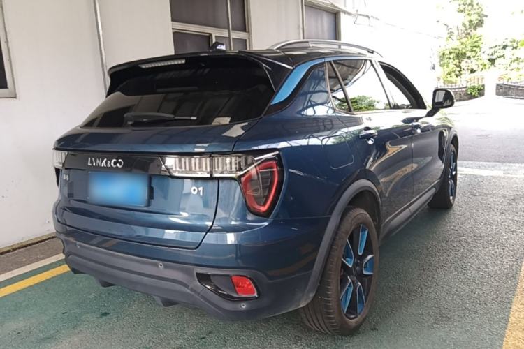 Used Lynk & Co 01 2019 2.0T Two-Wheel Drive Zhaopu Version China VI Standard Rear Right 45 Deg