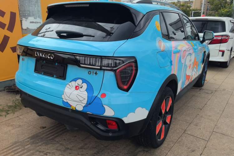 Used Lynk & Co 01 2019 2.0T Two-Wheel Drive Zhaopu Version China VI Standard Rear Right 45 Deg
