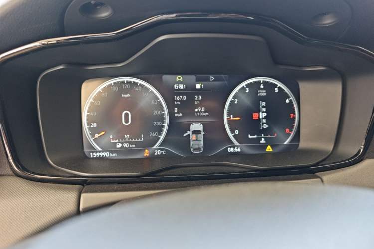 Used Lynk & Co 01 2019 2.0T Two-Wheel-Drive Pro Version China V Standard Instrument Cluster