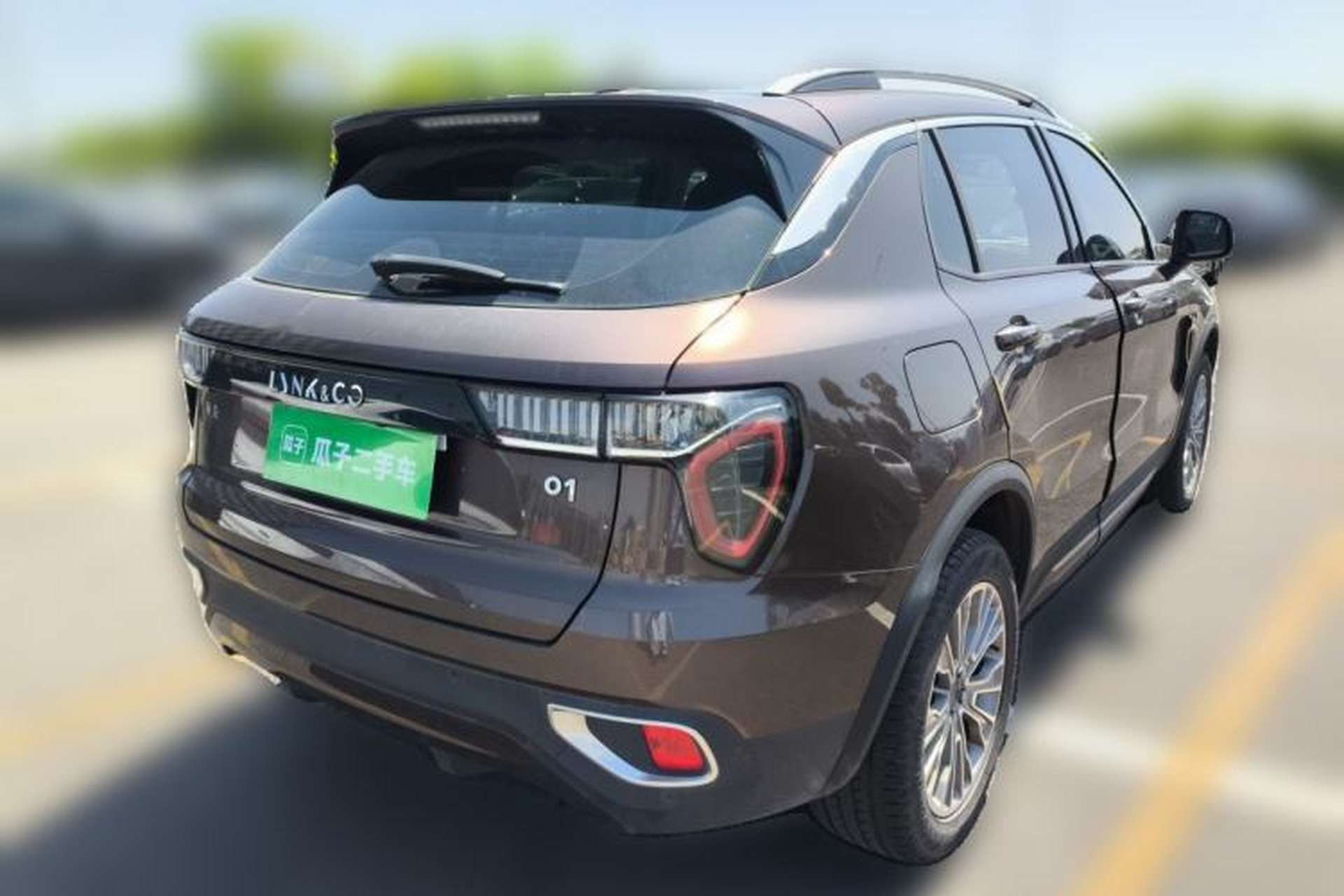 Used Lynk & Co 01 2019 2.0T Two-Wheel-Drive Version China V Standard Rear Right 45 Deg