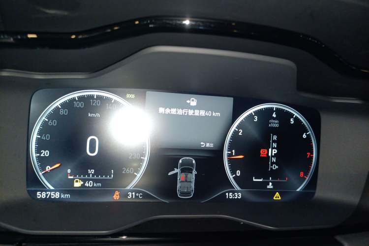 Used Lynk & Co 01 2019 2.0T Two-Wheel-Drive Pro Version China VI Standard Instrument Cluster