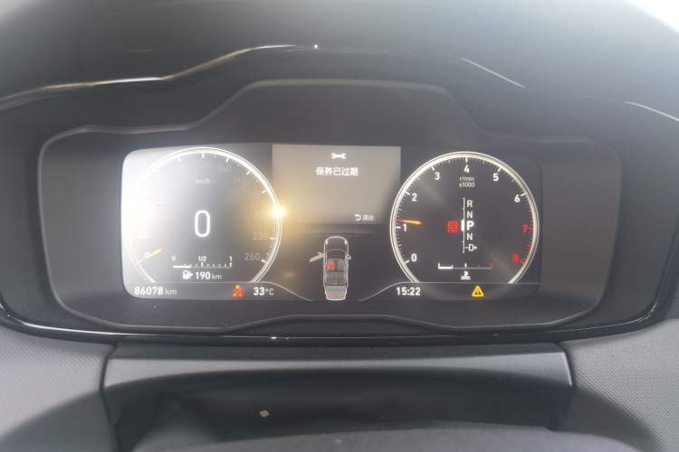 Used Lynk & Co 01 2019 2.0T Two-Wheel-Drive Version China V Standard Instrument Cluster