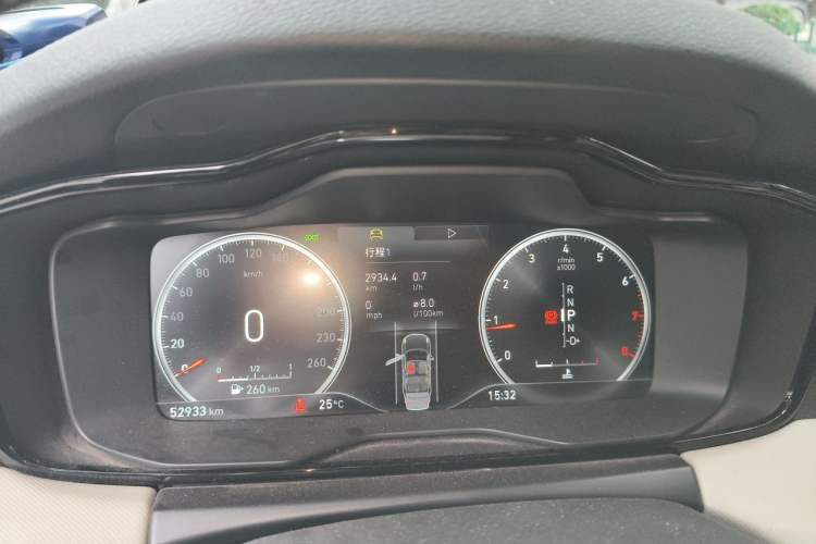 Used Lynk & Co 01 2019 2.0T Two-Wheel Drive Zhaopu Version China V Standard Instrument Cluster