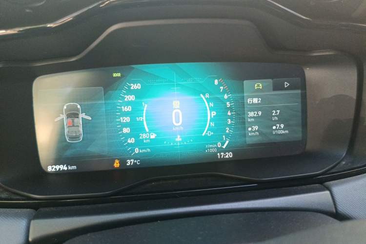 Used Lynk & Co 01 2019 2.0T Two-Wheel Drive Zhaopu Version China VI Standard Instrument Cluster