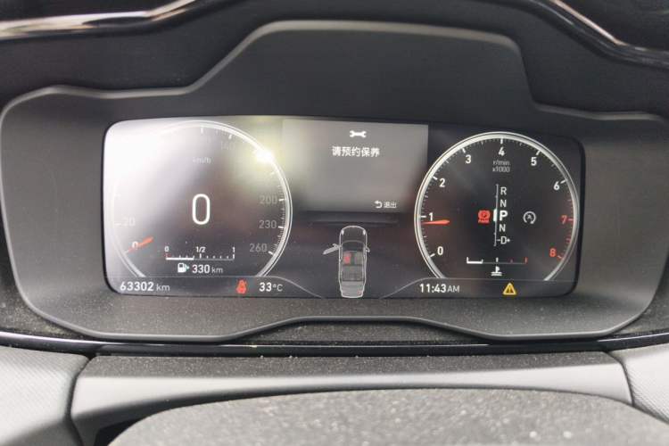 Used Lynk & Co 01 2019 2.0T Two-Wheel Drive Zhaopu Version China VI Standard Instrument Cluster