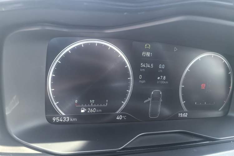 Used Lynk & Co 01 2019 2.0T Two-Wheel Drive Zhaopu Version China VI Standard Odometer Close Up