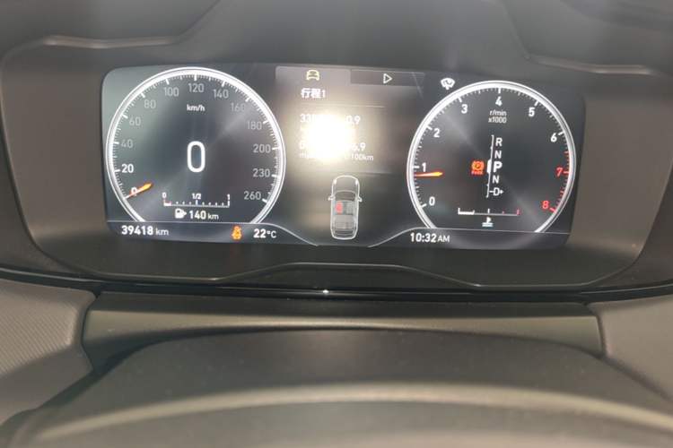 Used Lynk & Co 01 2019 2.0T Two-Wheel Drive Zhaopu Version China VI Standard Odometer Close Up
