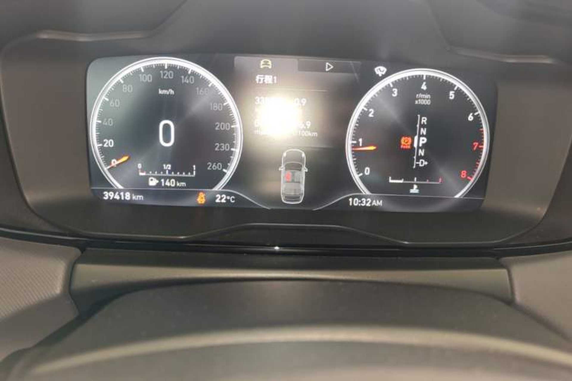 Used Lynk & Co 01 2019 2.0T Two-Wheel Drive Zhaopu Version China VI Standard Odometer Close Up