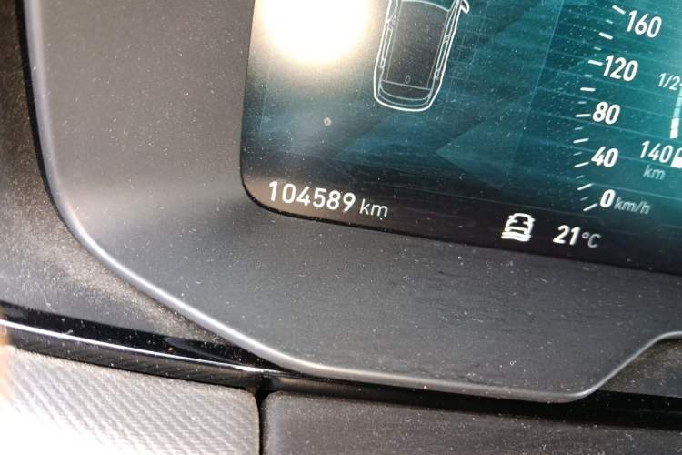 Used Lynk & Co 01 2019 2.0T Four-Wheel Drive Genie Pro Version China V Emission Standard Odometer Close Up