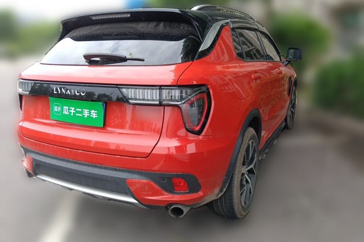 Used Lynk & Co 01 2019 2.0T Four-Wheel Drive Genie Pro Version China V Emission Standard Rear Right 45 Deg