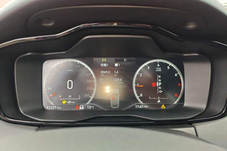 Used Lynk & Co 01 2019 2.0T Four-Wheel Drive Genie Pro Version China V Emission Standard Instrument Cluster