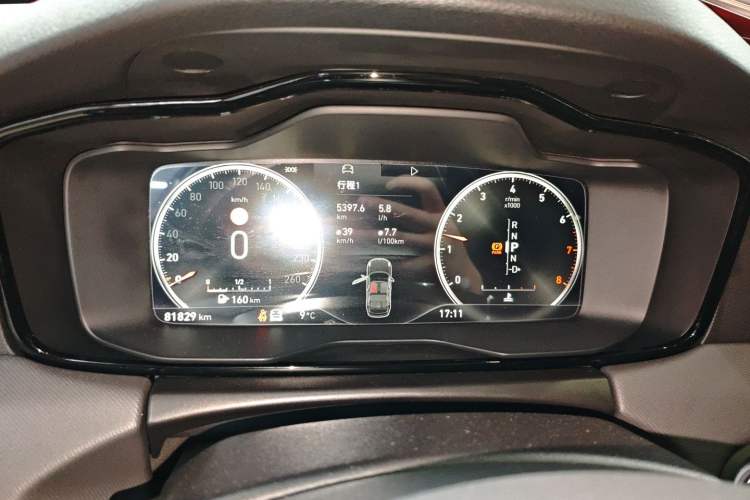Used Lynk & Co 01 2019 2.0T Four-Wheel Drive Genie Pro Version China VI Standard Instrument Cluster