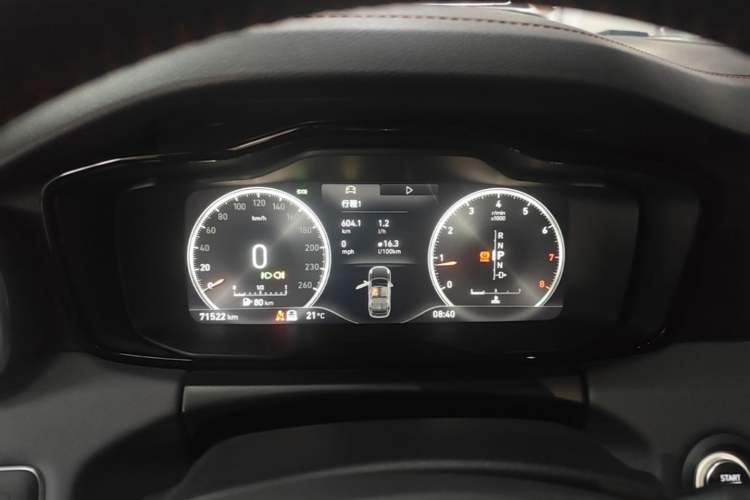 Used Lynk & Co 01 2019 2.0T Four-Wheel Drive Genie Pro Version China V Emission Standard Instrument Cluster