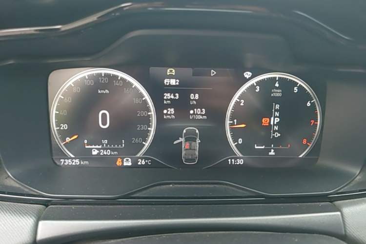 Used Lynk & Co 01 2019 2.0T Four-Wheel Drive Genie Pro Version China V Emission Standard Instrument Cluster