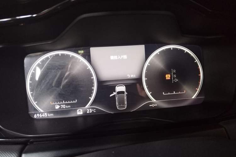 Used Lynk & Co 01 2019 2.0T Four-Wheel Drive Genie Pro Version China V Emission Standard Odometer Close Up