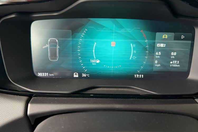 Used Lynk & Co 01 2019 2.0T Four-Wheel Drive Genie Pro Version China VI Standard Odometer Close Up