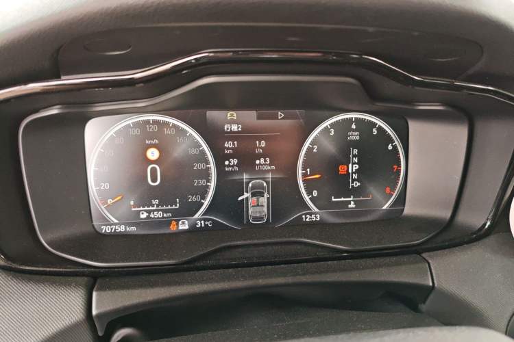 Used Lynk & Co 01 2019 2.0T Four-Wheel Drive Genie Pro Version China VI Standard Instrument Cluster