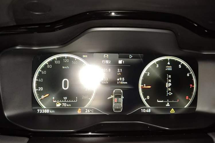 Used Lynk & Co 01 2019 2.0T Two-Wheel-Drive Pro Version China VI Standard Instrument Cluster
