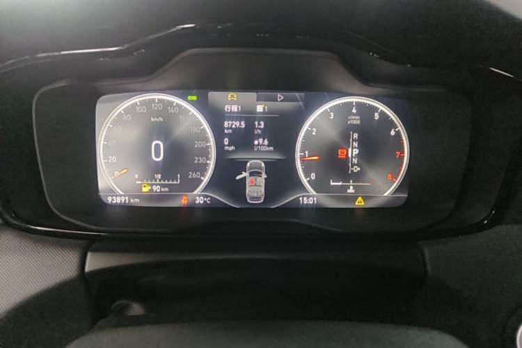Used Lynk & Co 01 2019 2.0T Two-Wheel-Drive Pro Version China VI Standard Instrument Cluster