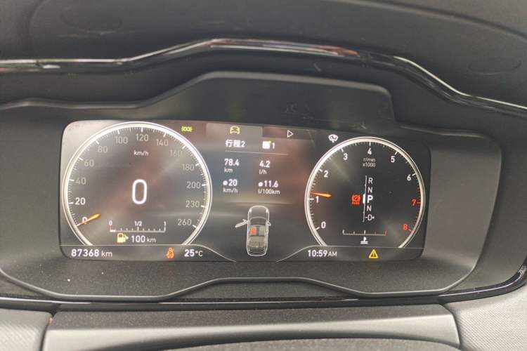 Used Lynk & Co 01 2019 2.0T Two-Wheel-Drive Pro Version China VI Standard Instrument Cluster