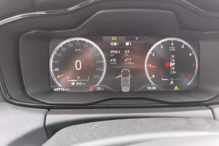 Used Lynk & Co 01 2019 2.0T Two-Wheel-Drive Version China VI Standard Instrument Cluster