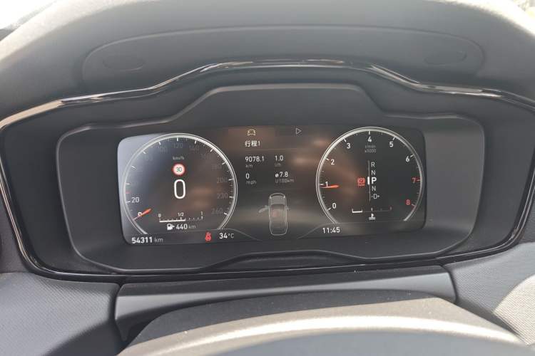 Used Lynk & Co 01 2019 2.0T Two-Wheel-Drive Pro Version China VI Standard Instrument Cluster