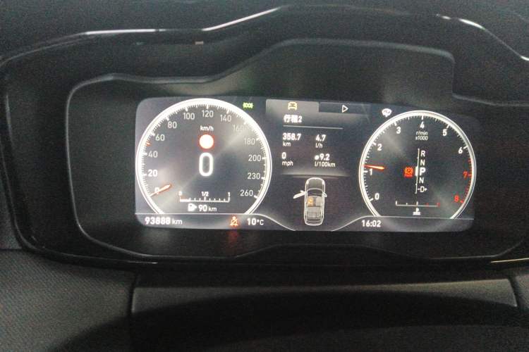 Used Lynk & Co 01 2019 2.0T Two-Wheel-Drive Pro Version China V Standard Instrument Cluster