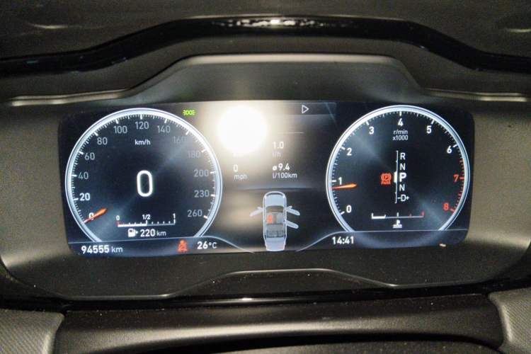 Used Lynk & Co 01 2019 2.0T Two-Wheel-Drive Pro Version China V Standard Instrument Cluster