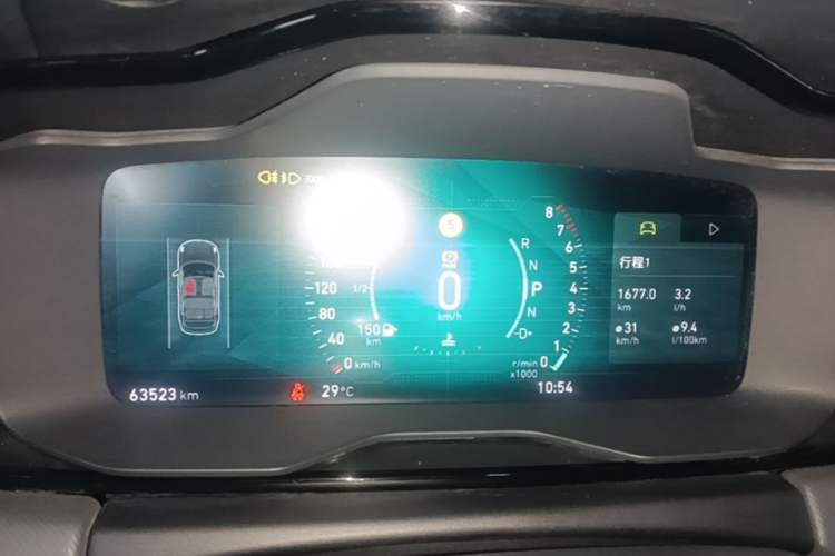 Used Lynk & Co 01 2019 2.0T Two-Wheel-Drive Pro Version China VI Standard Instrument Cluster