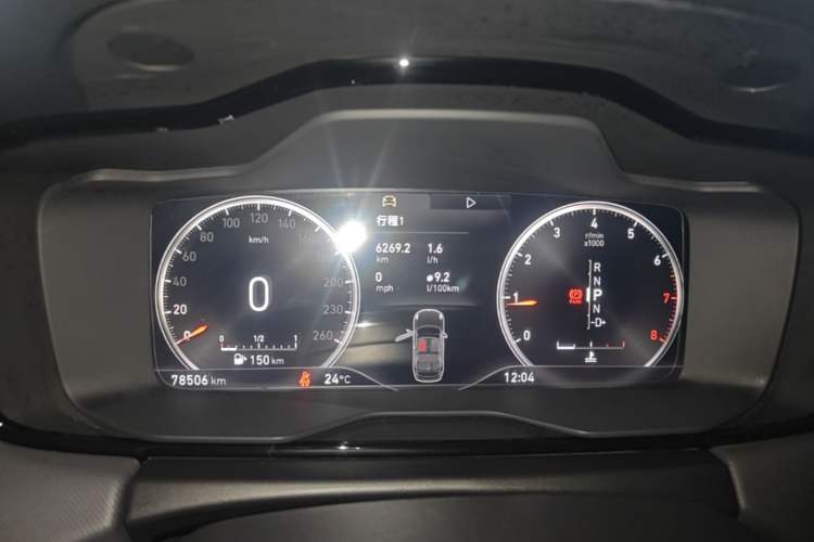 Used Lynk & Co 01 2019 2.0T Two-Wheel-Drive Pro Version China VI Standard Instrument Cluster